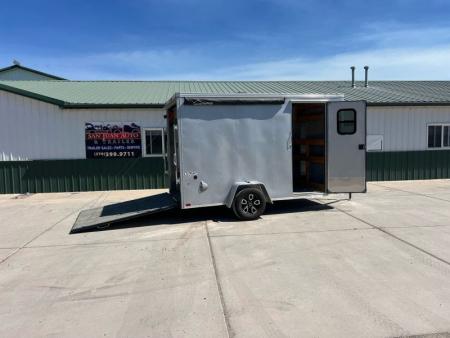 Used 2023 Pace American 6'x12' Cargo / Enclosed Trailer