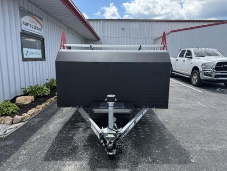 New Futura SHIFTR 8000- Hydraulic Lowering Trailer W/ Tyre Rack, Jockey Jack, Alloy Wheel Upgrade, Spare Tire, and Rock Guard