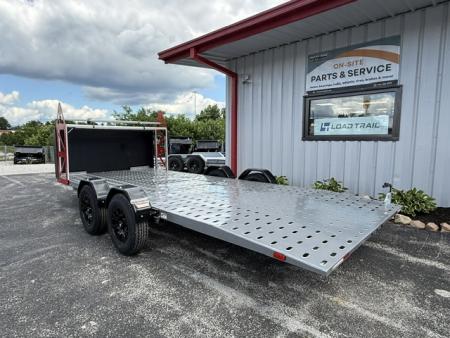 New Futura SHIFTR 8000- Hydraulic Lowering Trailer W/ Tyre Rack, Jockey Jack, Alloy Wheel Upgrade, Spare Tire, and Rock Guard