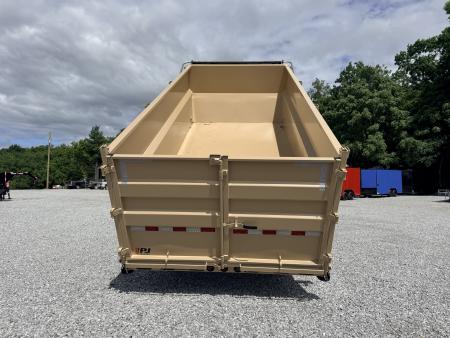 New 2026 PJ Trailers 7X16 (4FT WALL) 6 STAGE TELESCOPIC DUMP TRAILER 17600 GVWR Dump Trailer