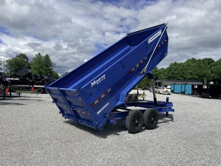 New 2026 PJ Trailers 7X16 (4FT WALL) 6 STAGE TELESCOPIC DUMP TRAILER 17600 GVWR Dump Trailer