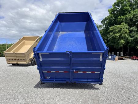New 2026 PJ Trailers 7X16 (4FT WALL) 6 STAGE TELESCOPIC DUMP TRAILER 17600 GVWR Dump Trailer
