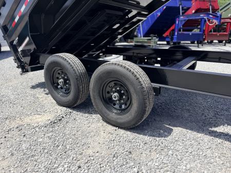 New 2026 PJ Trailers 7X16 GOOSENECK (4FT WALL) DUMP TRAILER 15680 GVWR Dump Trailer