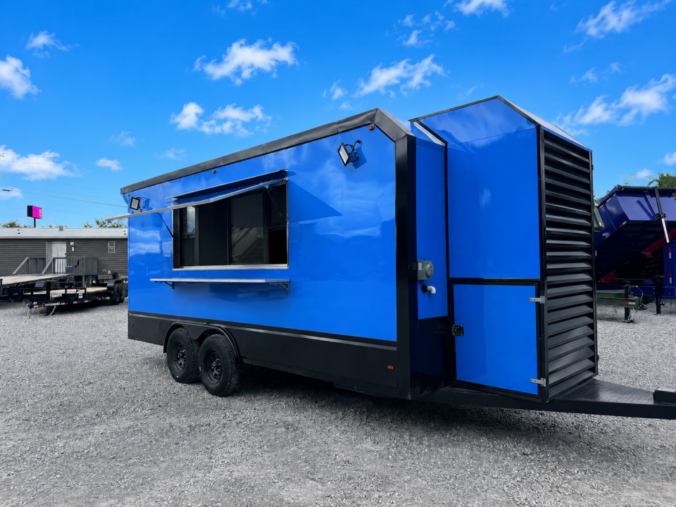 New 2026 ACHA 8.5X18 TA CONCESSION TRAILER FULLY EQUIPED BLACKOUT Concession