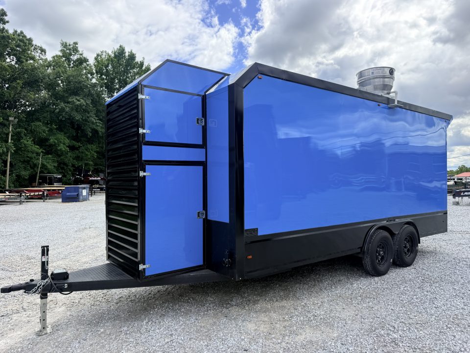 New 2026 ACHA 8.5X18 TA CONCESSION TRAILER FULLY EQUIPED BLACKOUT Concession