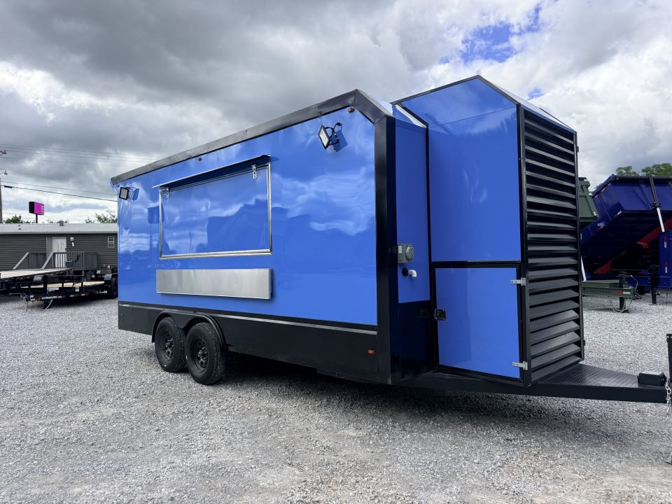 New 2026 ACHA 8.5X18 TA CONCESSION TRAILER FULLY EQUIPED BLACKOUT Concession