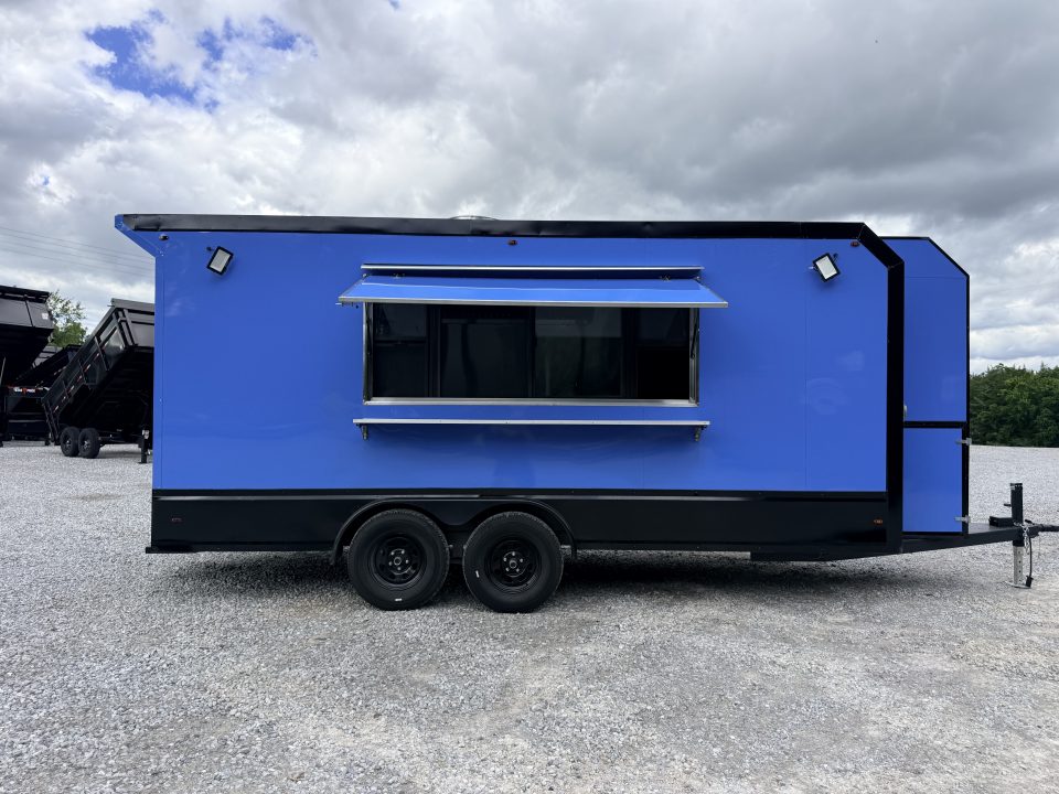 New 2026 ACHA 8.5X18 TA CONCESSION TRAILER FULLY EQUIPED BLACKOUT Concession