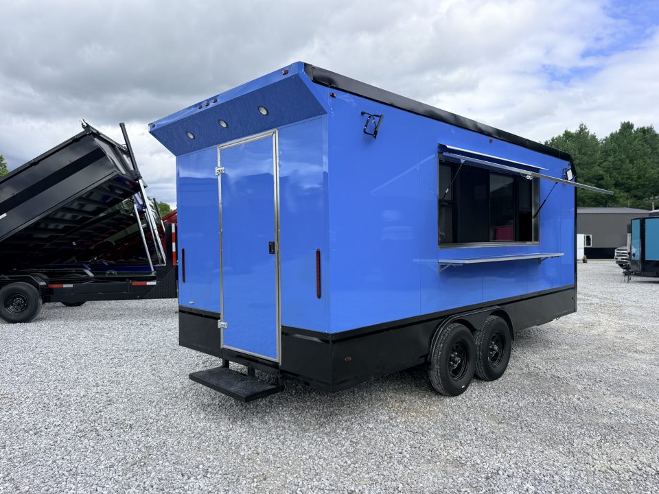 New 2026 ACHA 8.5X18 TA CONCESSION TRAILER FULLY EQUIPED BLACKOUT Concession