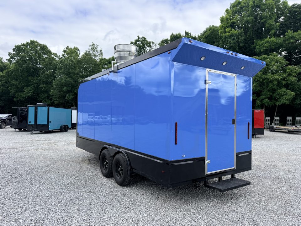 New 2026 ACHA 8.5X18 TA CONCESSION TRAILER FULLY EQUIPED BLACKOUT Concession