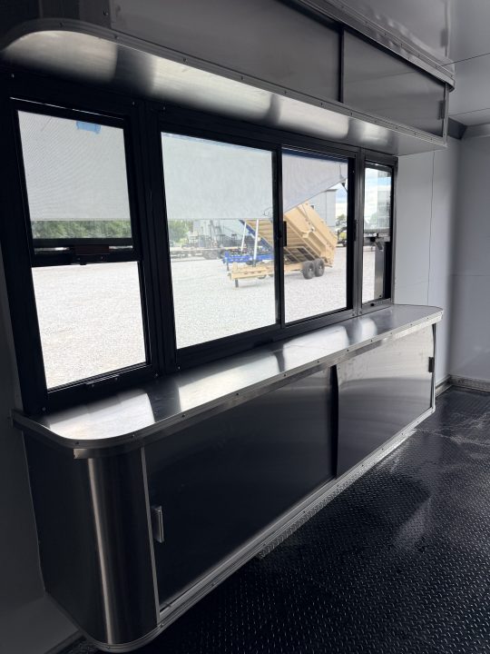 New 2026 ACHA 8.5X18 TA CONCESSION TRAILER FULLY EQUIPED BLACKOUT Concession