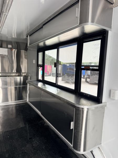 New 2026 ACHA 8.5X18 TA CONCESSION TRAILER FULLY EQUIPED BLACKOUT Concession