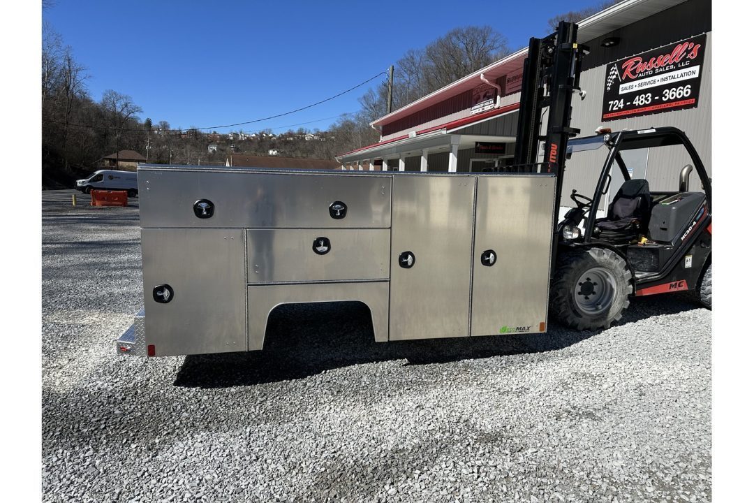 New Martin Truck Bodies HSB Service Body DRW 84" CA Cab and Chassis 57" Tall Compartments