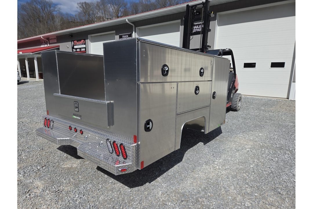 New Martin Truck Bodies HSB Service Body DRW 60" CA Cab and Chassis 57" Tall Compartments