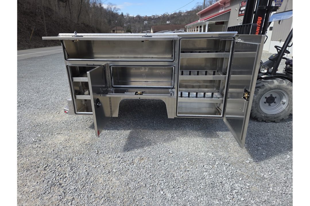 New Martin Truck Bodies HSB Service Body DRW 60" CA Cab and Chassis 57" Tall Compartments