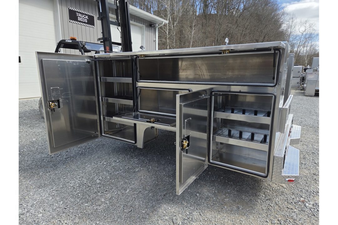 New Martin Truck Bodies HSB Service Body DRW 60" CA Cab and Chassis 57" Tall Compartments