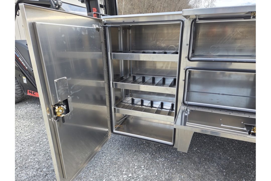 New Martin Truck Bodies HSB Service Body DRW 60" CA Cab and Chassis 57" Tall Compartments
