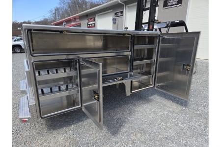 New Martin Truck Bodies HSB Service Body DRW 60" CA Cab and Chassis 57" Tall Compartments