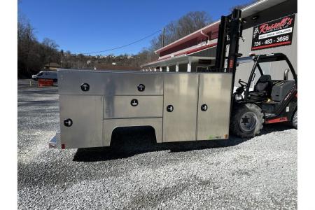 New Martin Truck Bodies HSB Service Body DRW 84" CA Cab and Chassis 57" Tall Compartments
