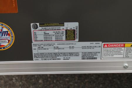 New 2026 Darkhorse Cargo DHW6X12SA30 Cargo / Enclosed Trailer