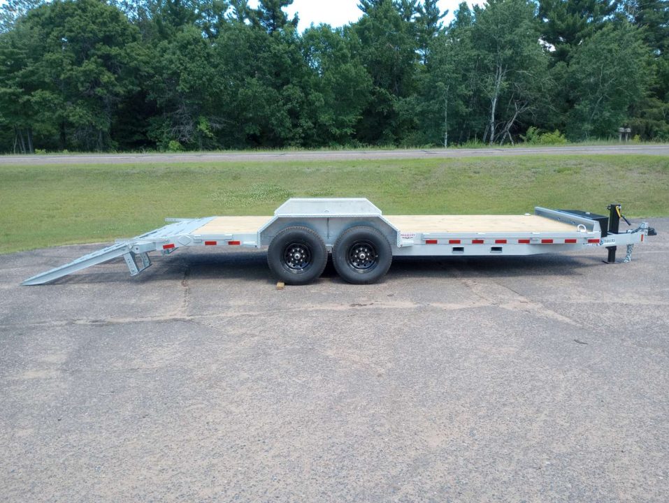 New 2027 Drive Trailers 14K 20'x82" Galvanized Equipment Trailer