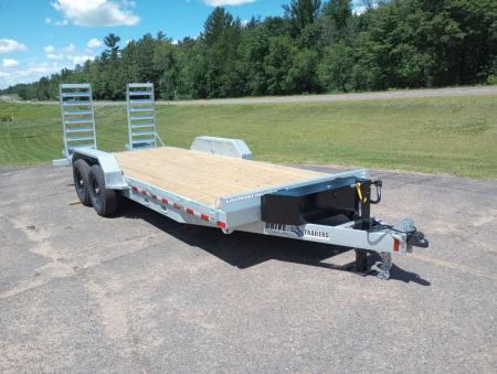 New 2027 Drive Trailers 14K 20'x82" Galvanized Equipment Trailer