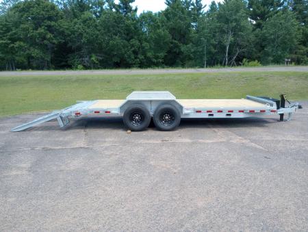 New 2027 Drive Trailers 14K 20'x82" Galvanized Equipment Trailer