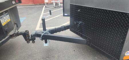 New 6 x 12 LOOK ST DLX Cargo Trailer Blackout Package 3k