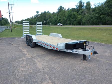 New 2027 Drive Trailers 14K 20'x82" Galvanized Equipment Trailer