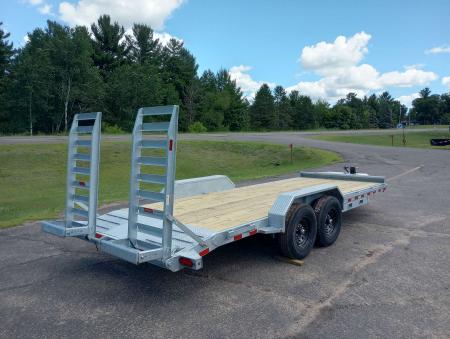 New 2027 Drive Trailers 14K 20'x82" Galvanized Equipment Trailer