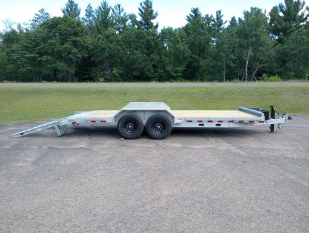 New 2027 Drive Trailers 14K 20'x82" Galvanized Equipment Trailer
