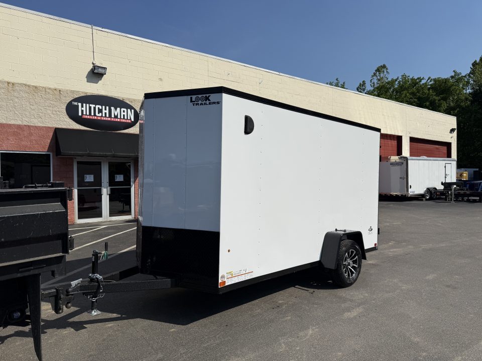 New 6 x 12 Look ST DLX Cargo 3k w/ Aluminum Wheels