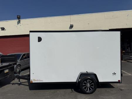 New 6 x 12 Look ST DLX Cargo 3k w/ Aluminum Wheels