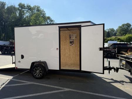 New 6 x 12 Look ST DLX Cargo 3k w/ Aluminum Wheels