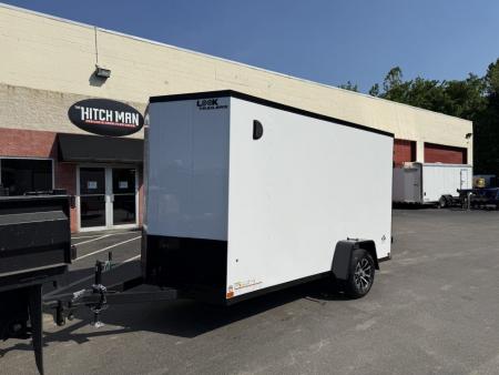 New 6 x 12 Look ST DLX Cargo 3k w/ Aluminum Wheels
