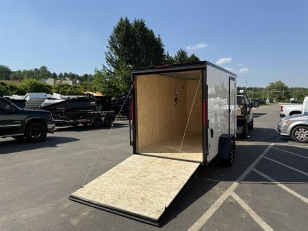 New 6 x 12 Look ST DLX Cargo 3k w/ Aluminum Wheels