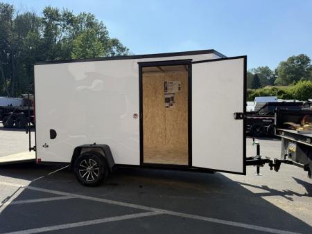 New 6 x 12 Look ST DLX Cargo 3k w/ Aluminum Wheels