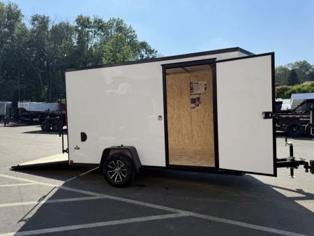 New 6 x 12 Look ST DLX Cargo 3k w/ Aluminum Wheels