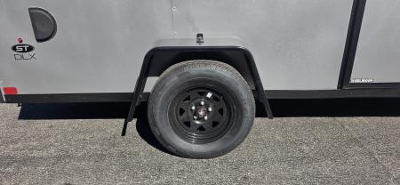 Used 6 x 12 LOOK ST DLX Cargo Trailer Blackout Package 3k