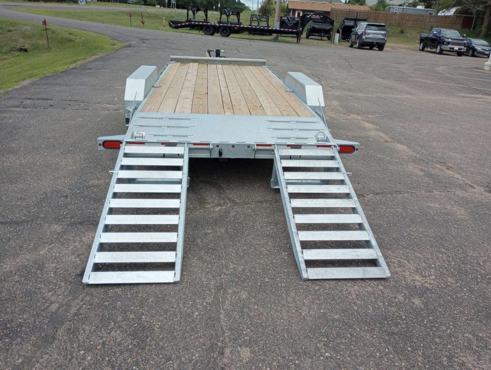 New 2026 Drive Trailers 14K 18'x82" Galvanized Equipment Trailer