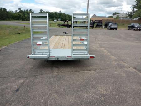 New 2026 Drive Trailers 14K 18'x82" Galvanized Equipment Trailer
