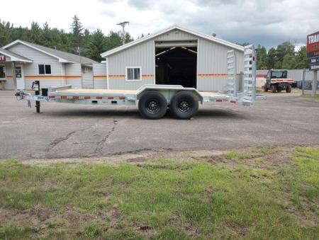New 2026 Drive Trailers 14K 18'x82" Galvanized Equipment Trailer