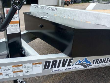 New 2026 Drive Trailers 14K 18'x82" Galvanized Equipment Trailer