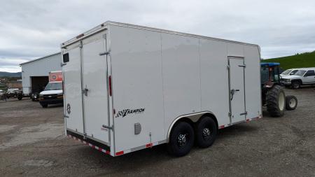 New 2025 Homesteader 8.5 x 18 HD Champion Cargo Trailer w/ Barn Doors (14K GVW)
