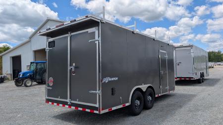 New 2027 Homesteader 8.5 x 18 HD Champion Contractor Cargo Trailer w/ Barn Doors (14K GVW)