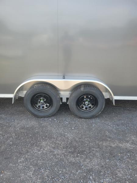 New 2027 ALCOM E7X22-IF STEALTH Snowmobile Trailer