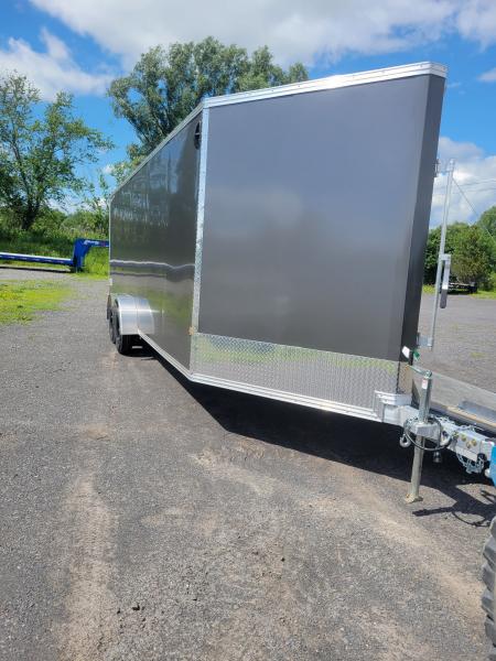 New 2027 ALCOM E7X22-IF STEALTH Snowmobile Trailer