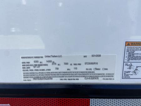 New United CLA 28' Racing Trailer