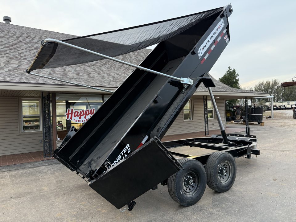 New 2027 PJ 83"x14' BP Tandem Axle Low Pro Telescopic Dump w/ 24" Sides – DT Voyager Package
