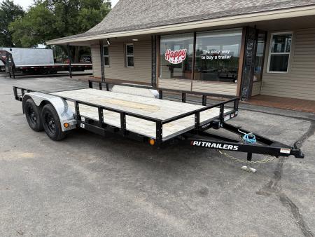 New 2026 PJ 83 x16' Tandem Axle Utility Trailer - UL