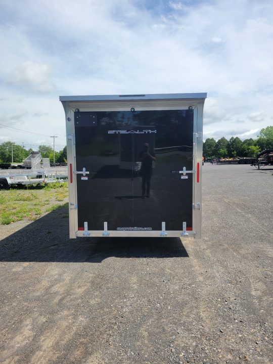 New 2027 ALCOM E7X18-IF STEALTH Snowmobile Trailer